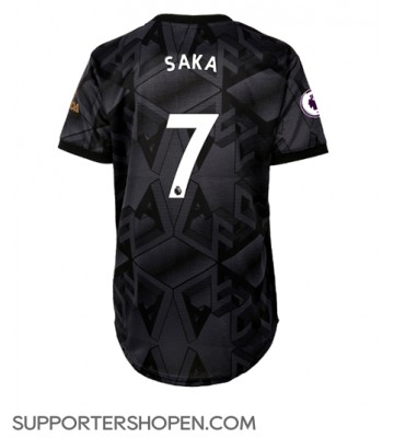 Arsenal Bukayo Saka #7 Borta Matchtröja Dam 2022-23 Kortärmad